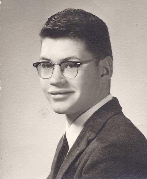 Jerry Soderberg's photo taken from Student '63 yearbook.